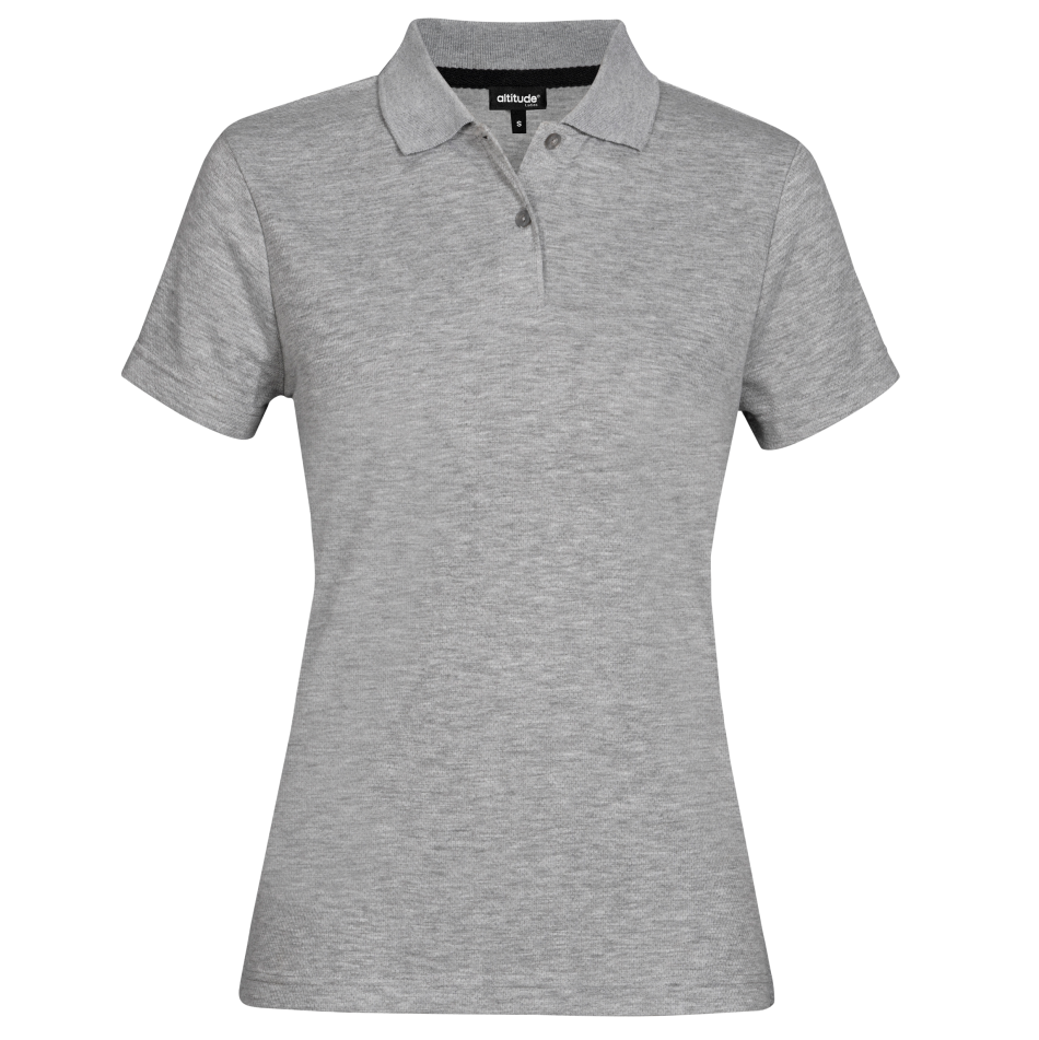 Ladies Bayside Golf Shirt - Grey Only