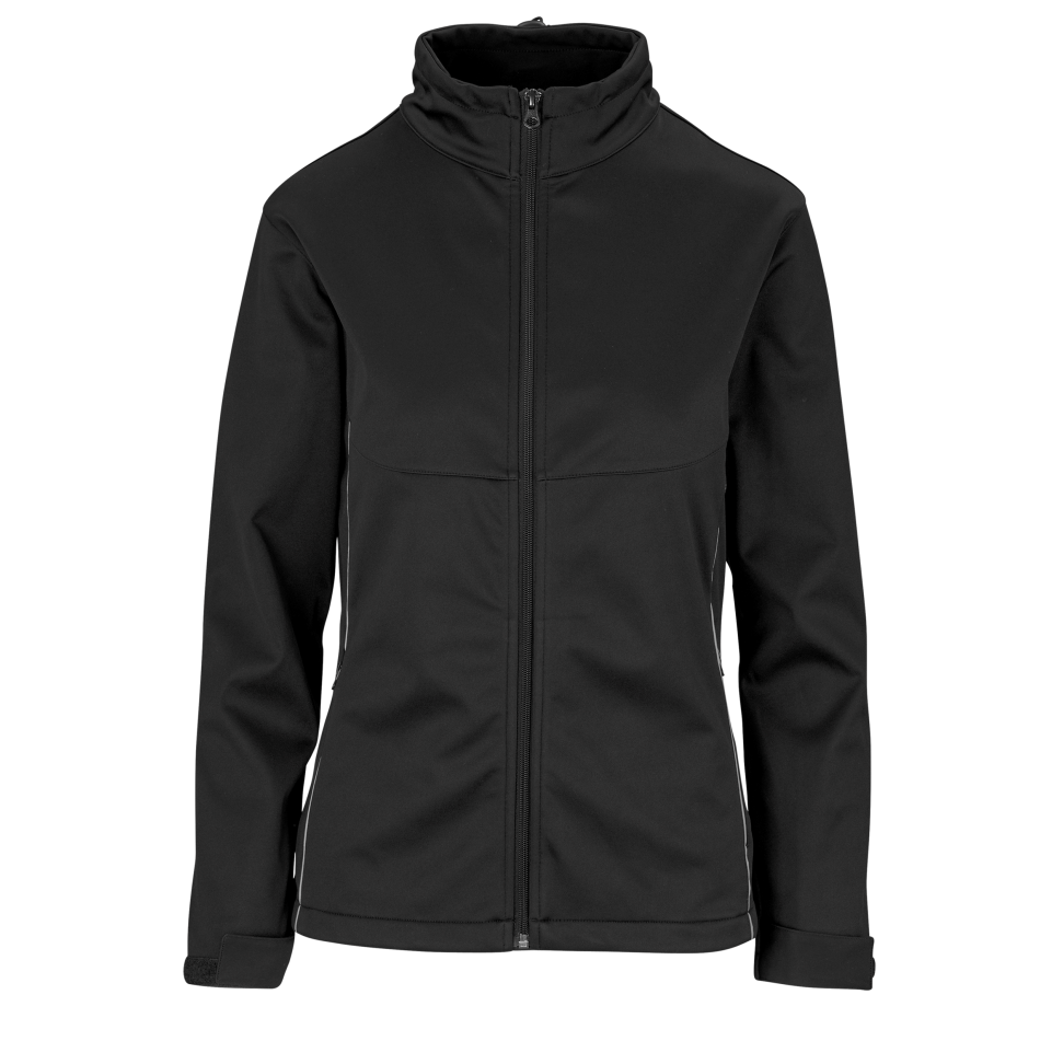 Ladies Cromwell Softshell Jacket - Black Only