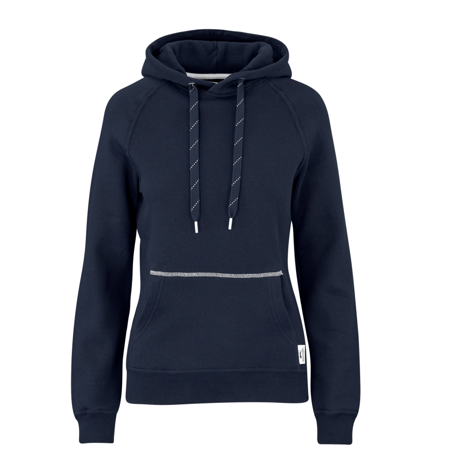Ladies Smash Hooded Sweater - Navy Only