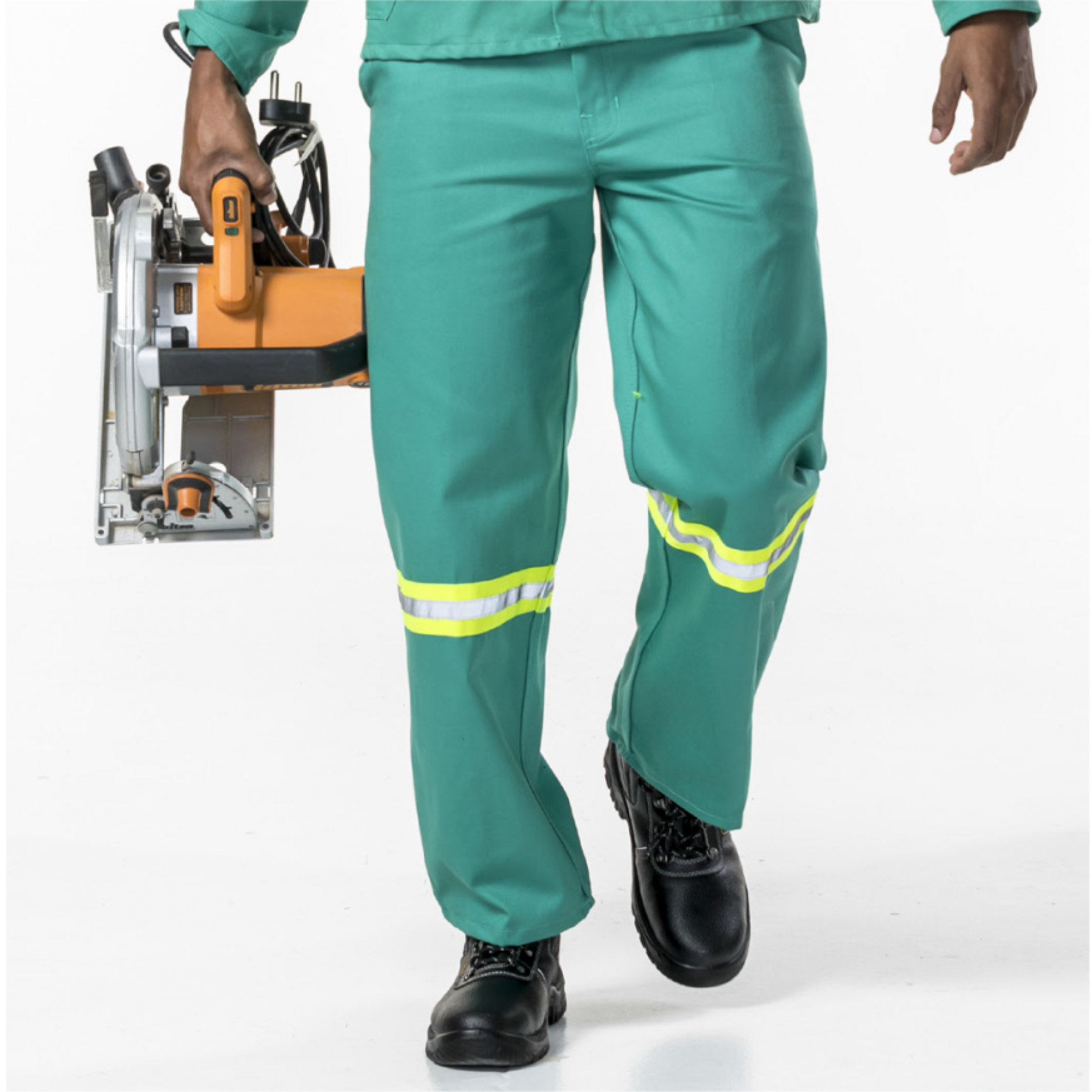 D59 Fern Green Flame Conti Pants With Reflective, Sizes 46
