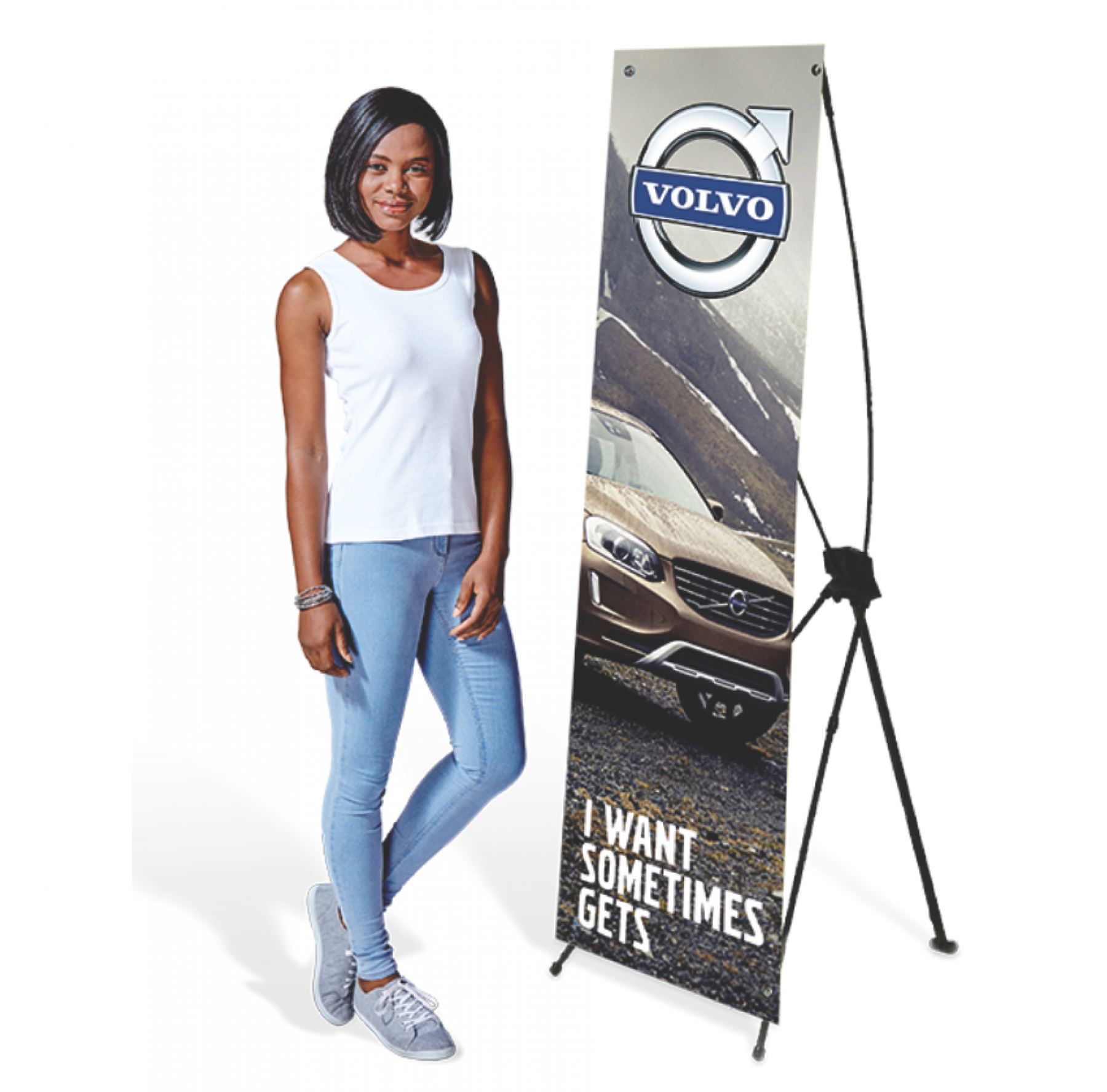 X-frame Banner With Hooks