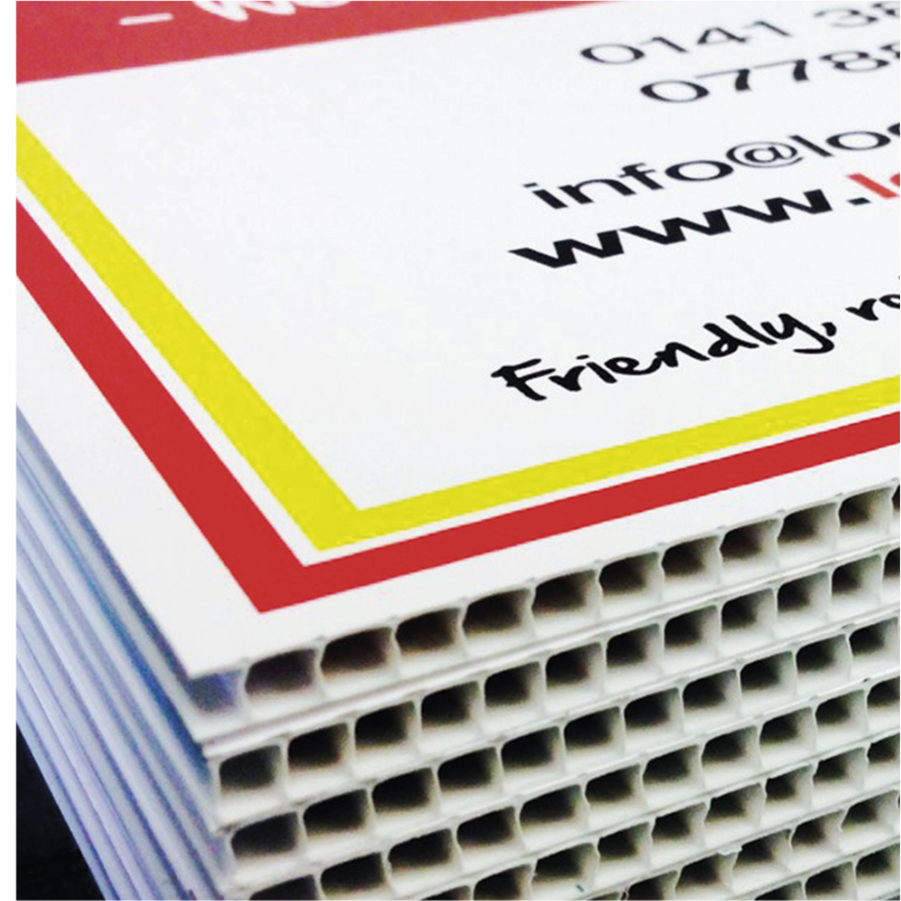 3mm Abs Plastic - Single Sided