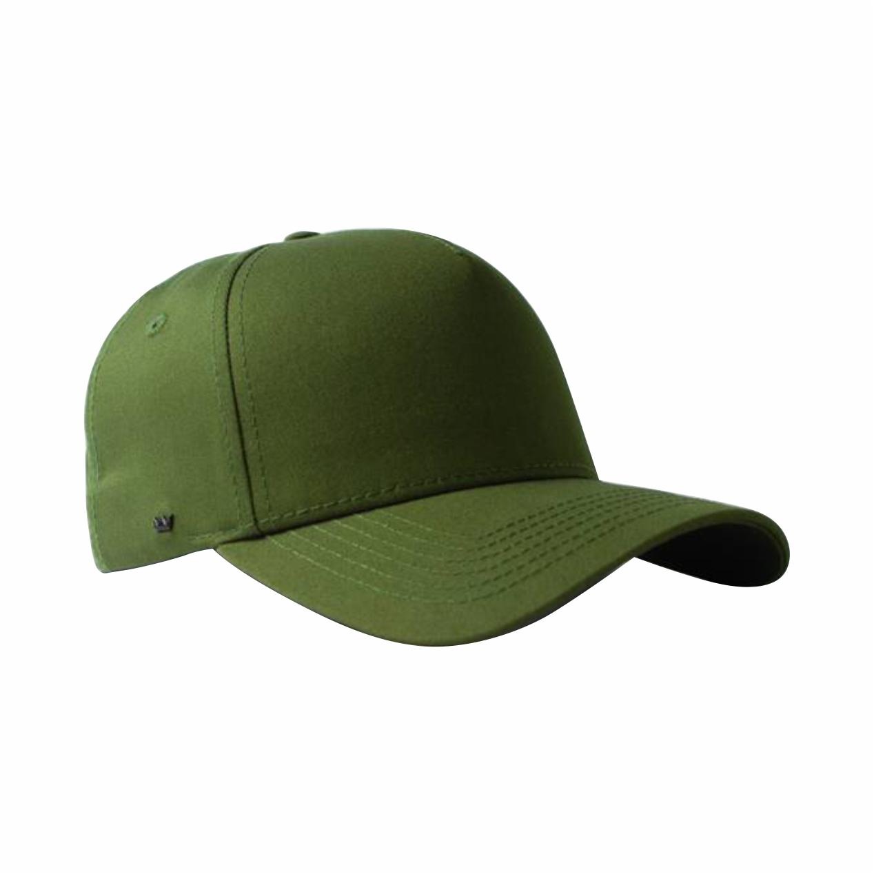 U15518 5 Panel Curved Peak Snapback Cap