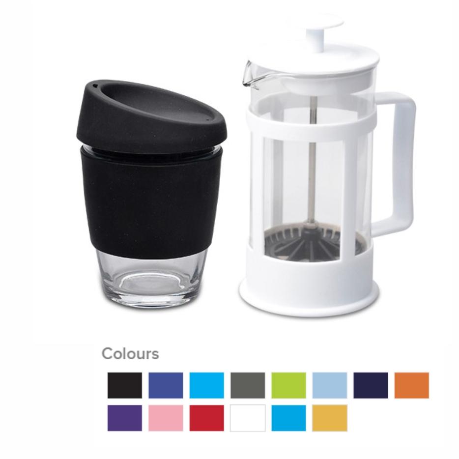 Kooshty Single Koffee Set With White Plunger