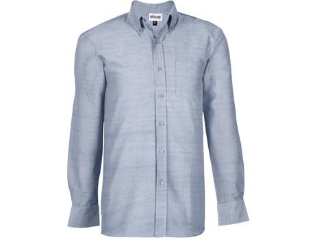 Mens Long Sleeve Oxford Shirt