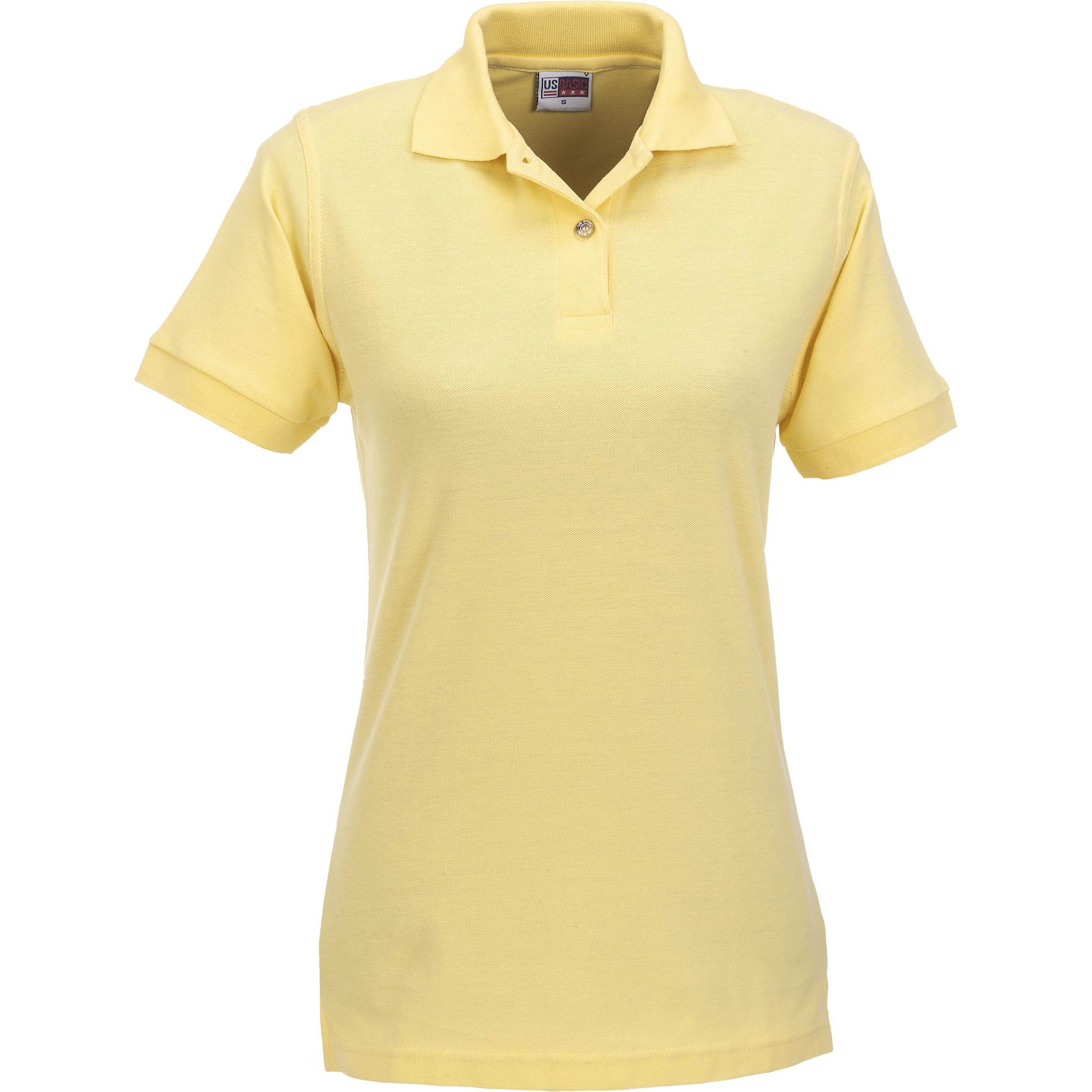 Ladies Boston Golf Shirt - Yellow Only