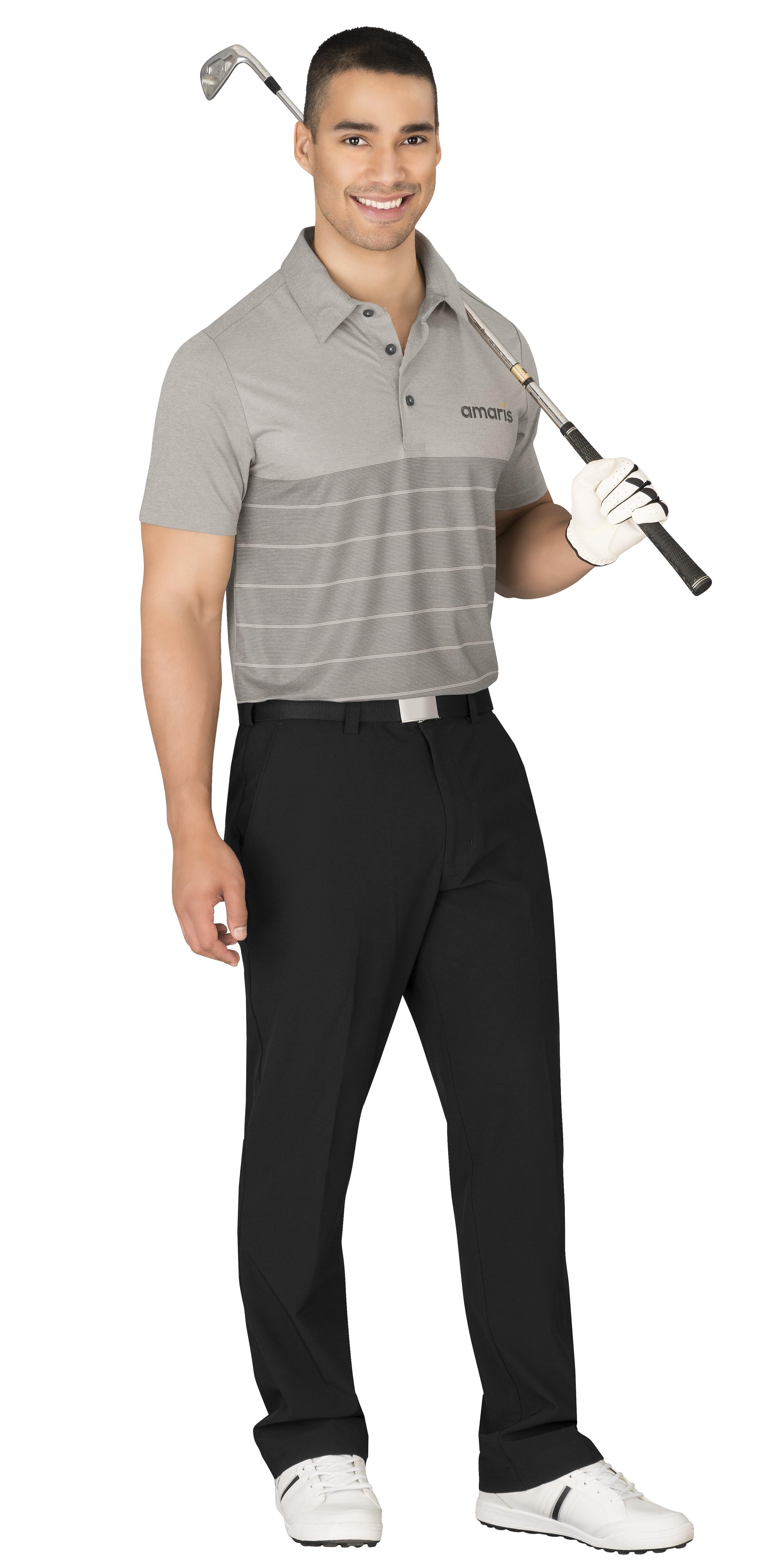 Mens Streak Golf Shirt