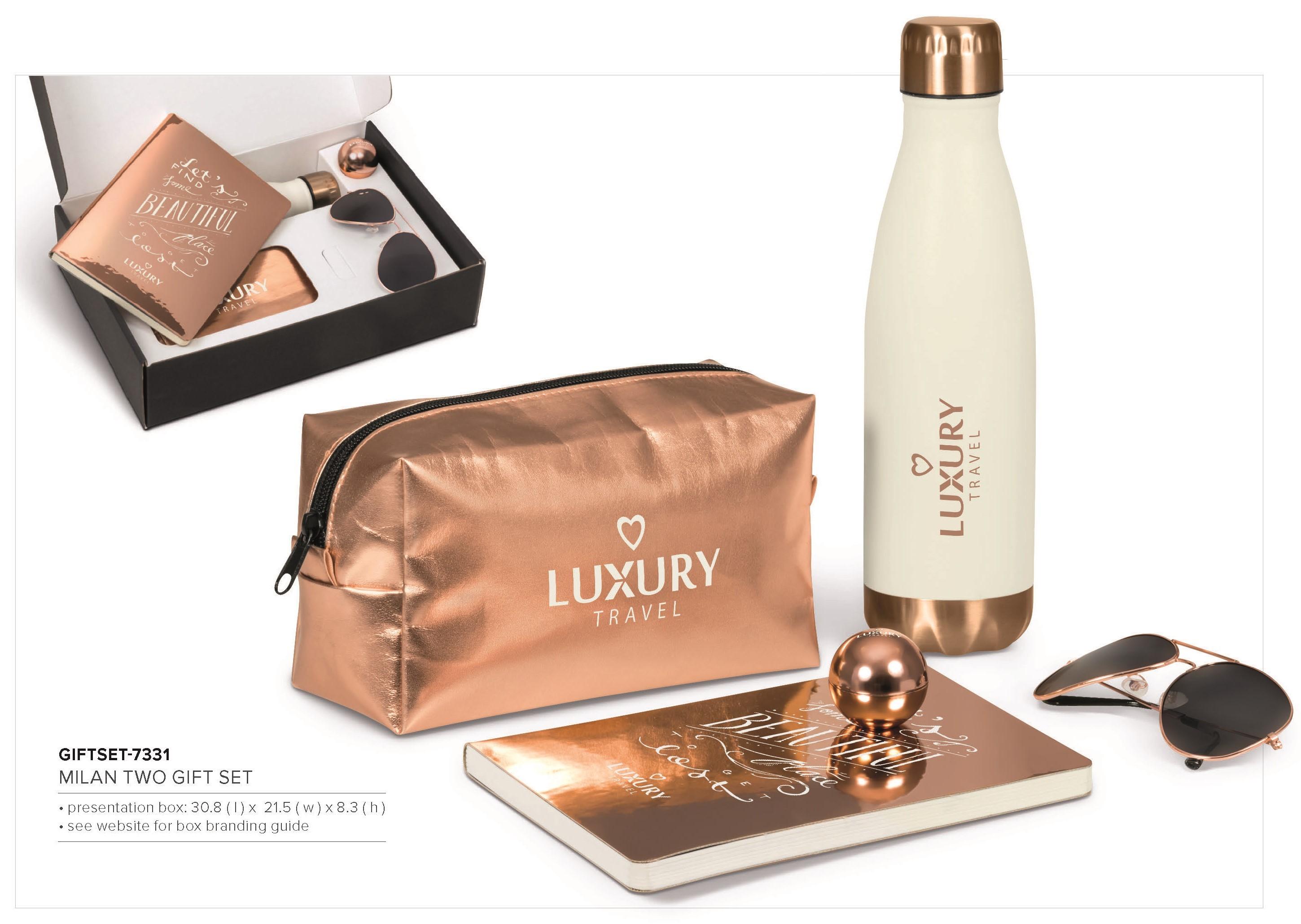 Milan Two Gift Set - Rose Gold Only