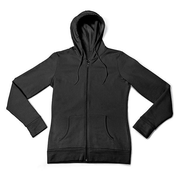 Ladies Casual Hoody - Black