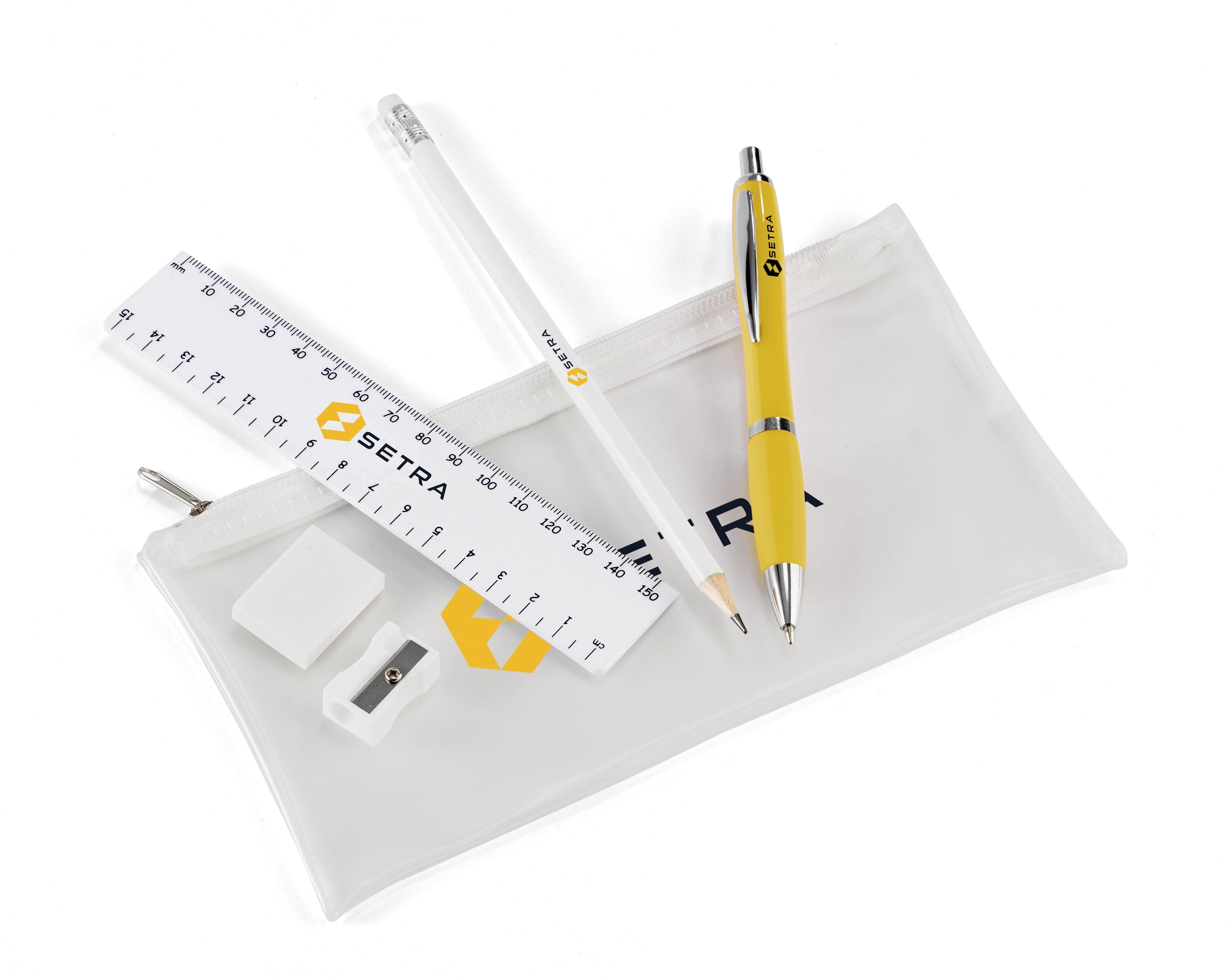 Quiz Stationery Set - Yellow Only