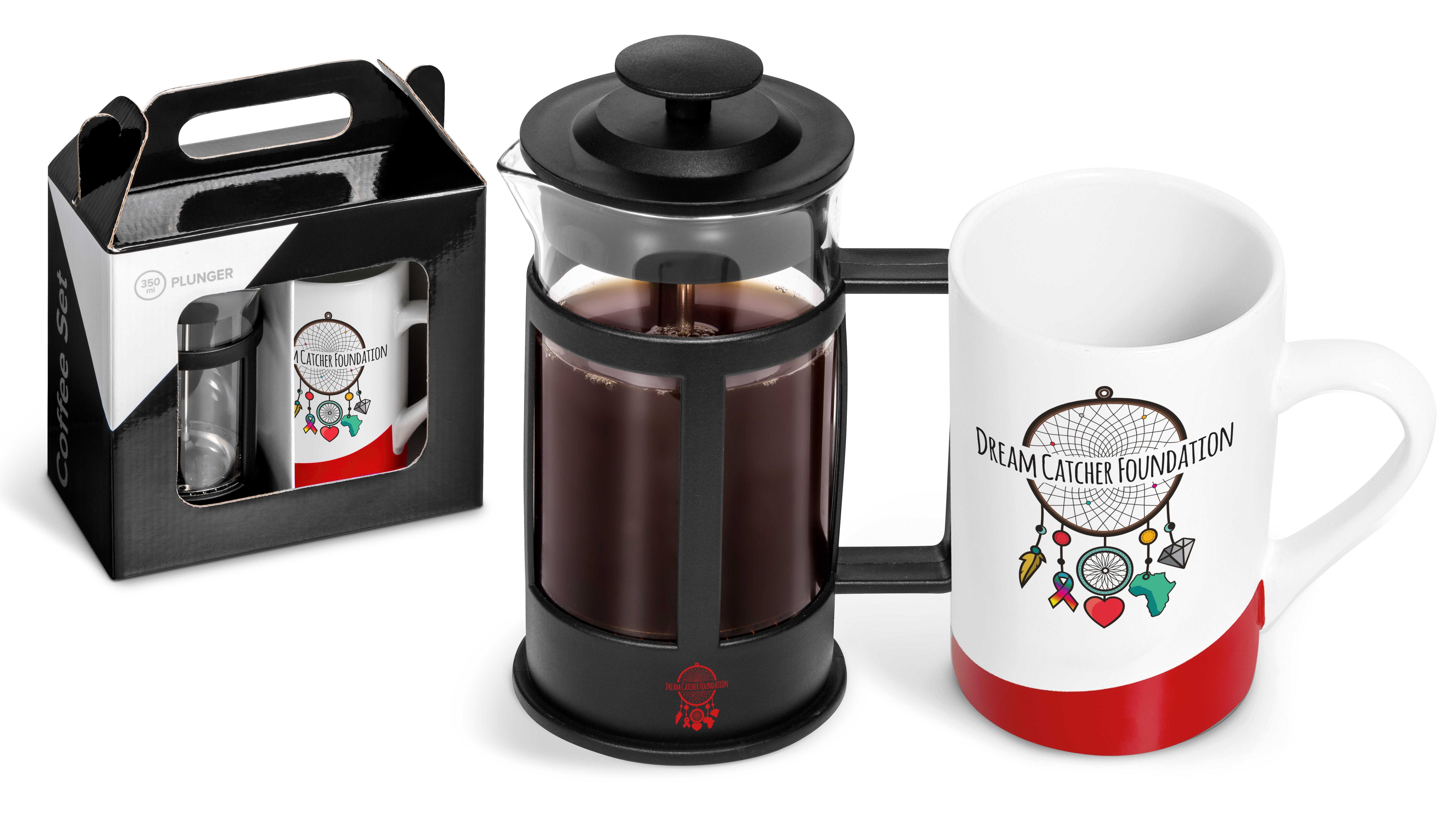 Café Noir Coffee Set - 350ml - Red Only