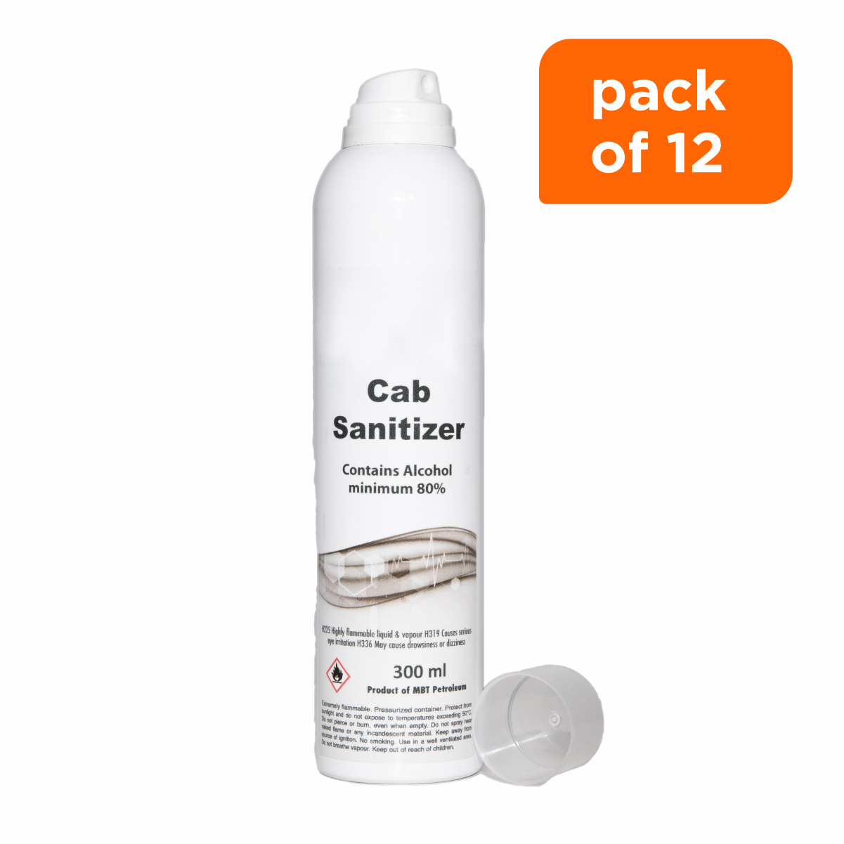 Aerosol Spray Sanitiser 300ml (pack Of 12)
