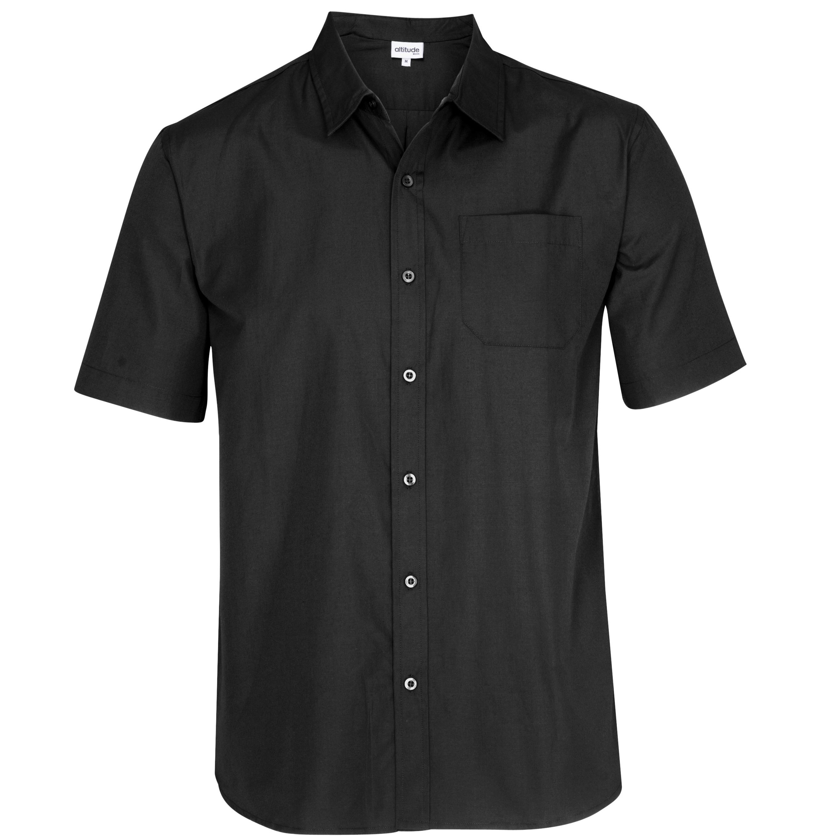 Mens Short Sleeve Catalyst Shirt - Black Only