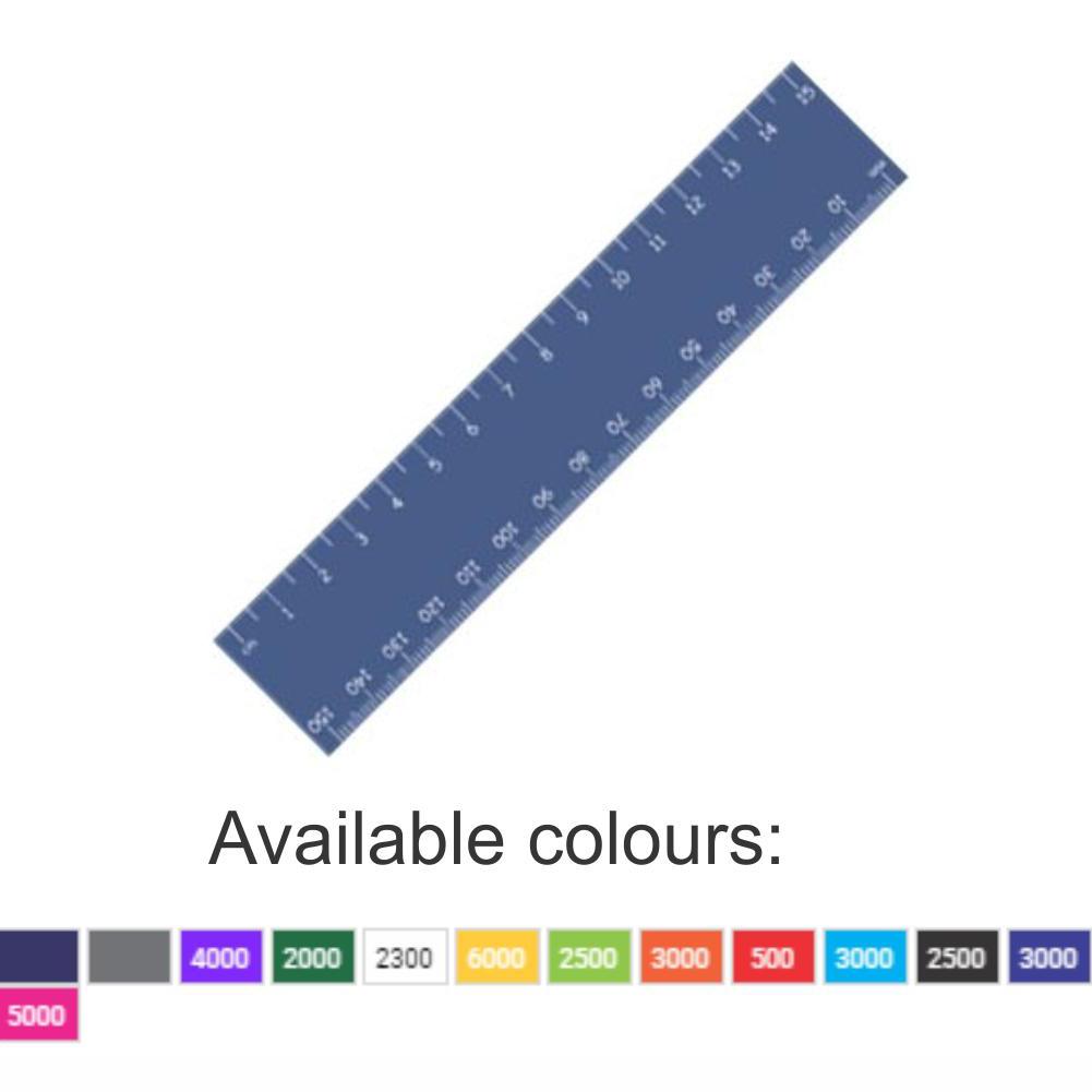 Stationery Gifts | 15cm Jumbo Ruler With 1 Colour Print - 1