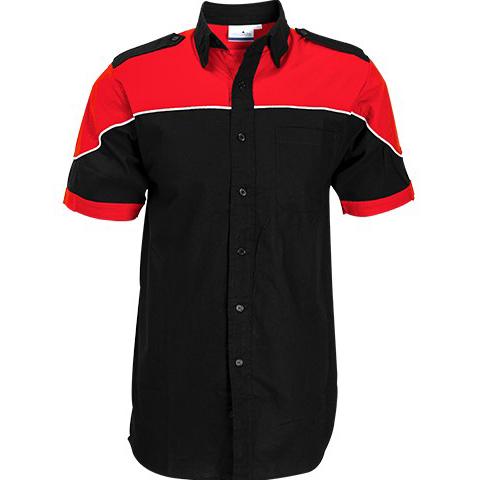 Mens Short Sleeve Racer Shirt