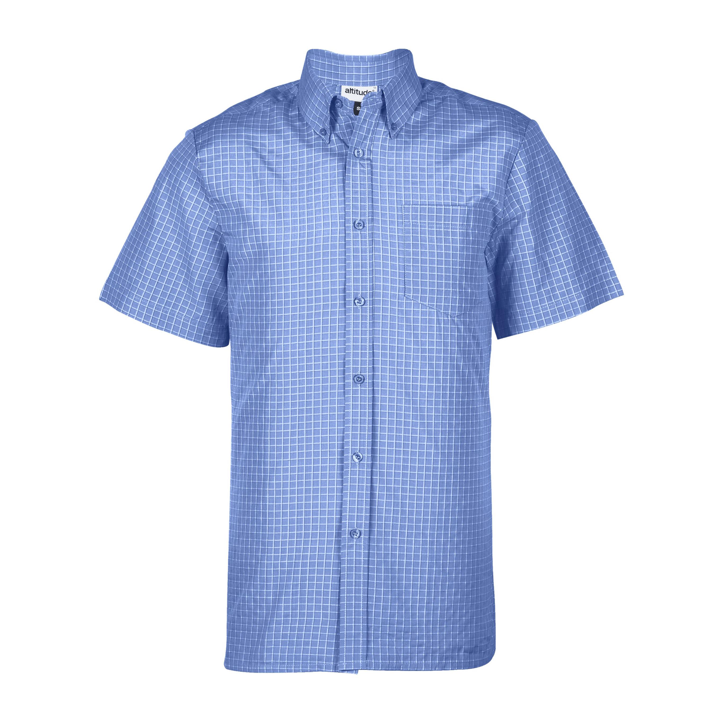 Mens Short Sleeve Prestige Shirt - Light Blue Only