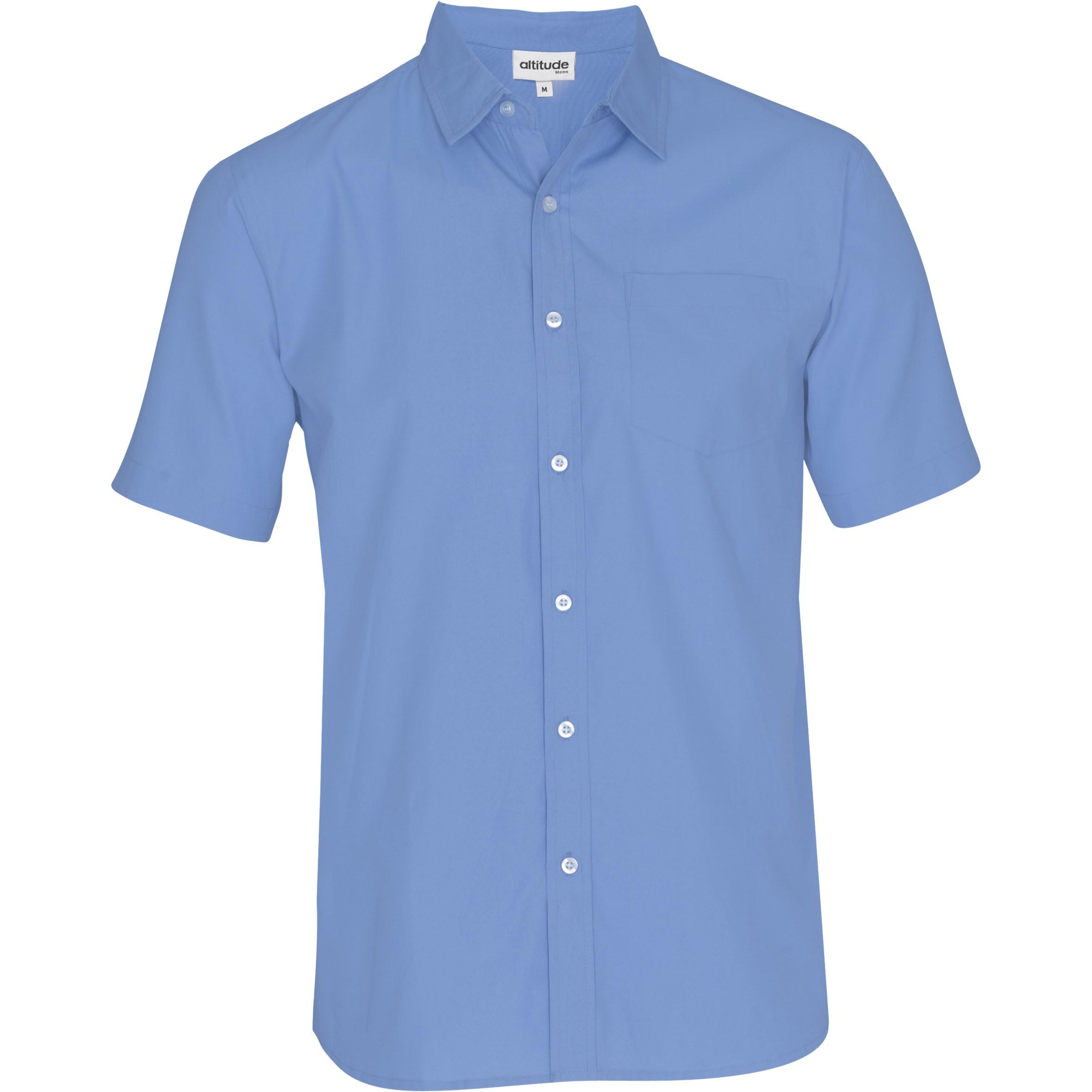 Mens Short Sleeve Catalyst Shirt - Sky Blue Only