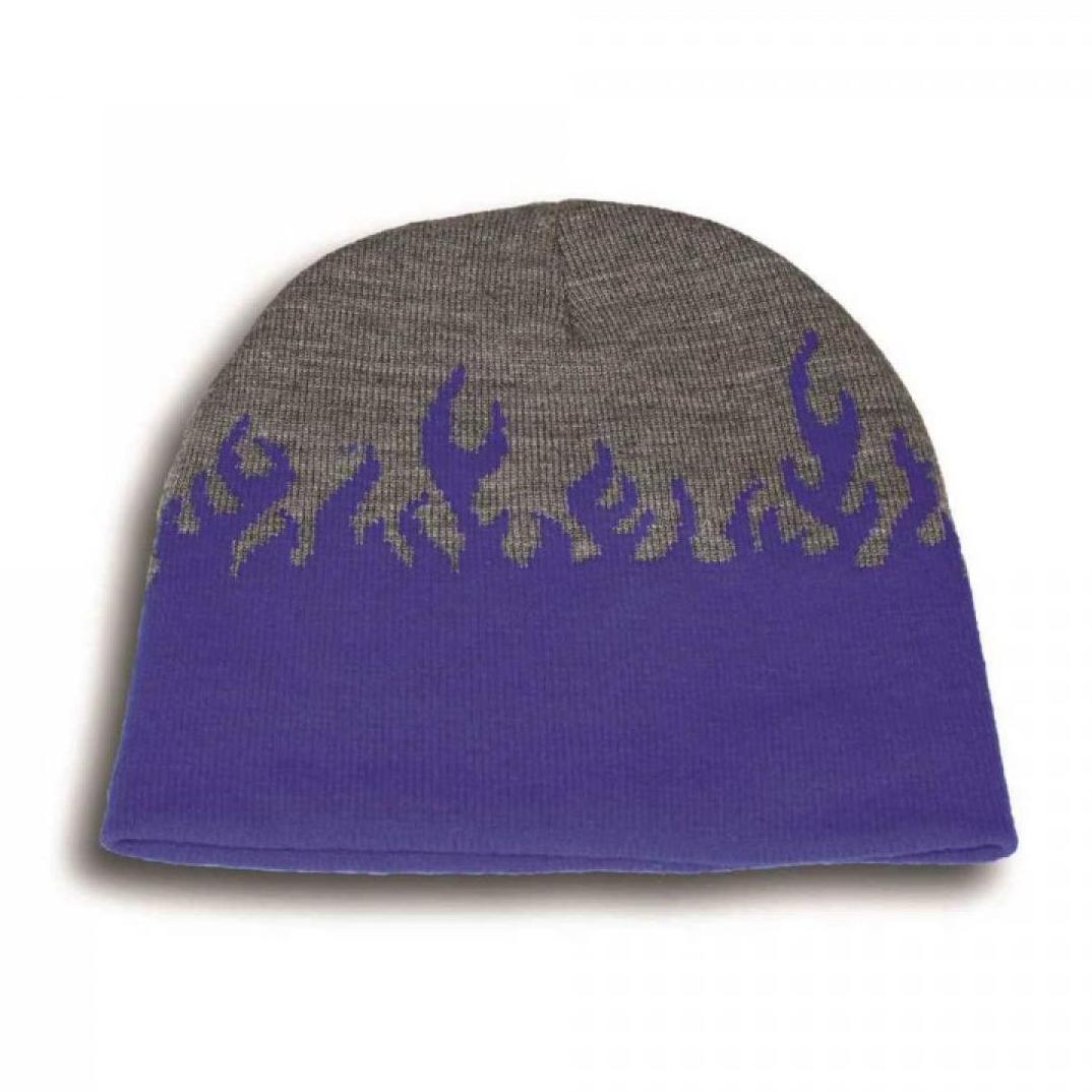 1052 Skull Custom Jacquard Beanie
