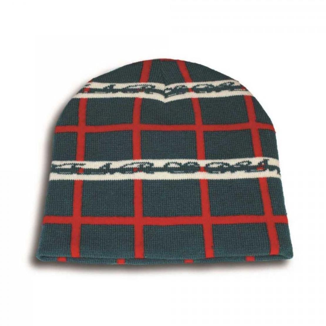 1052 Skull Custom Jacquard Beanie