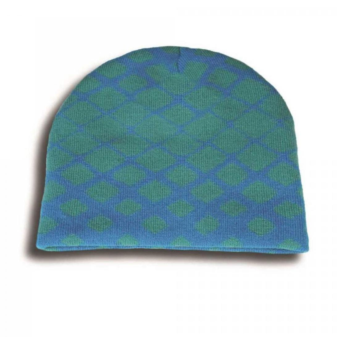 1052 Skull Custom Jacquard Beanie