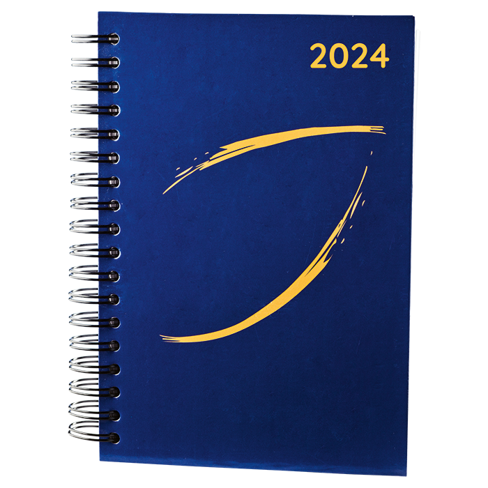 A5 Executive Inspirational Wiro Bound Cover Diary