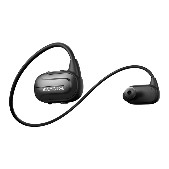 Bg0004 - Body Glove Waterproof Wireless Earphones With Built In Music Player