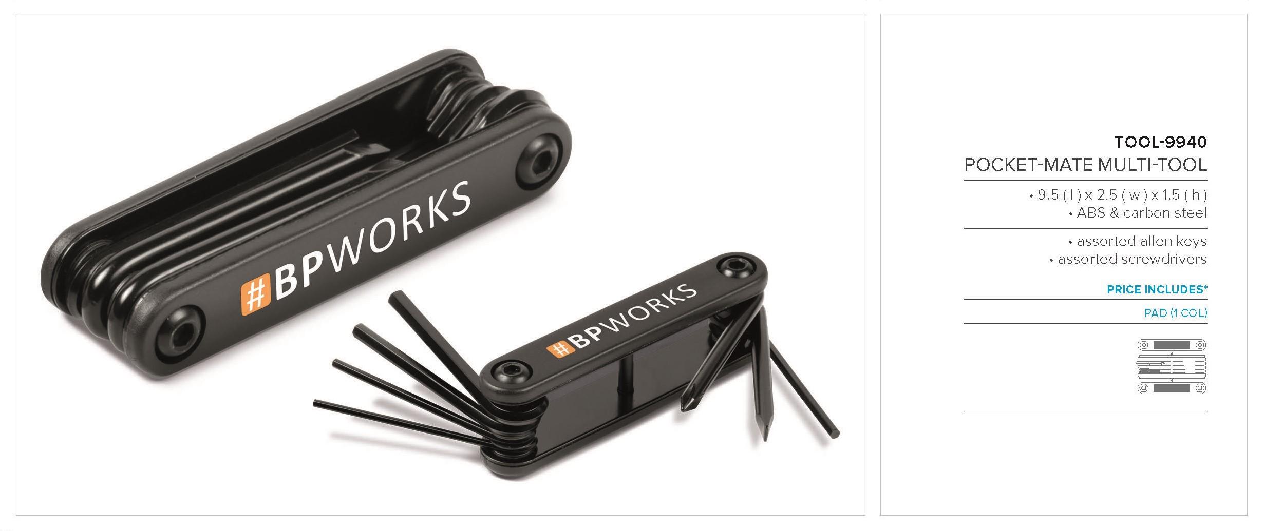 Pocket-mate Multi-tool - Black Only