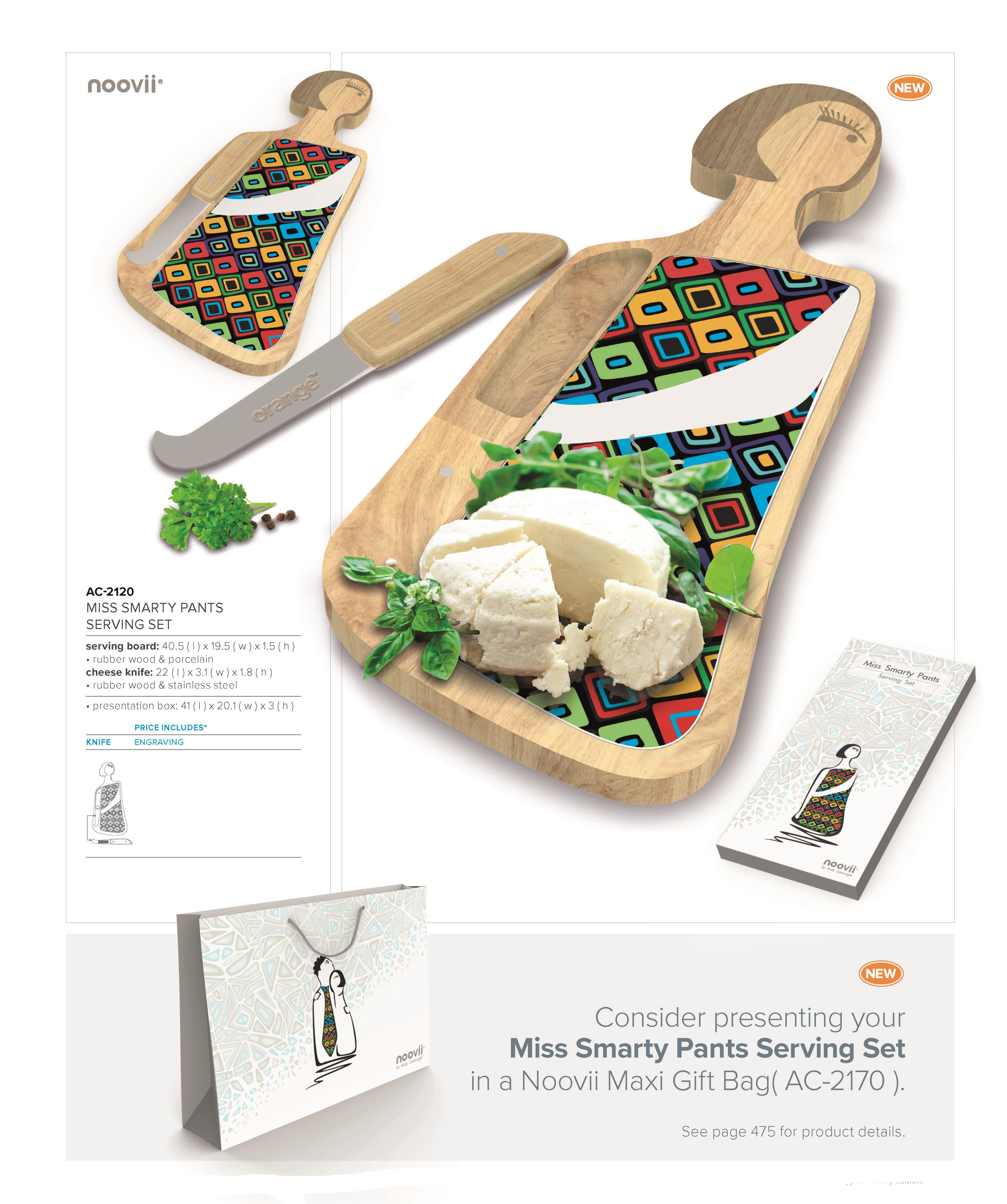 Andy Cartwright Miss Smarty Pants Serving Set