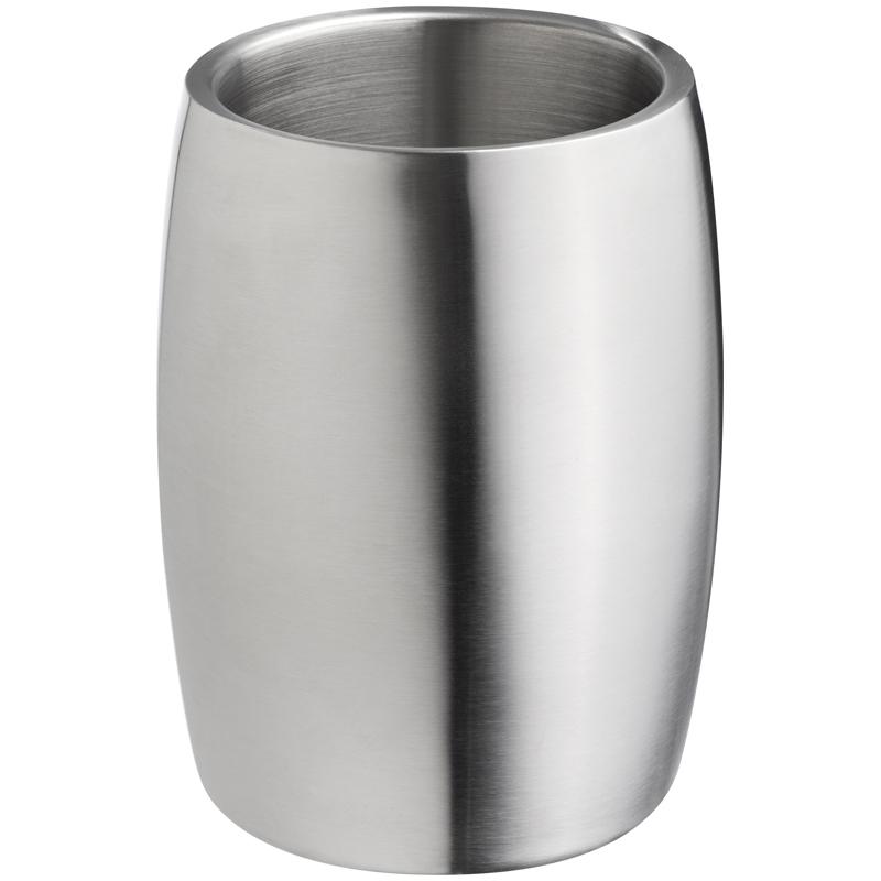 Double-walled Stainless Steel Ice Bucket/wine Cooler.