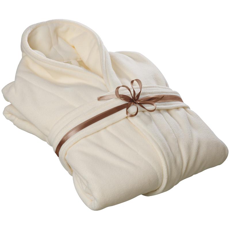 Soft Polar Fleece Dressing Gown/bathrobe.