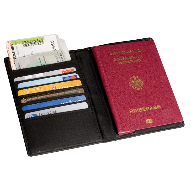 Nappa Leather Passport Wallet