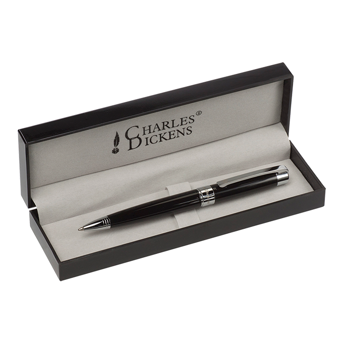 Cd5986 - Charles Dickens Lacquered Ballpoint Pen