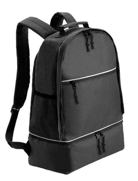 Sports Backpack With Zipper Shoe Bag