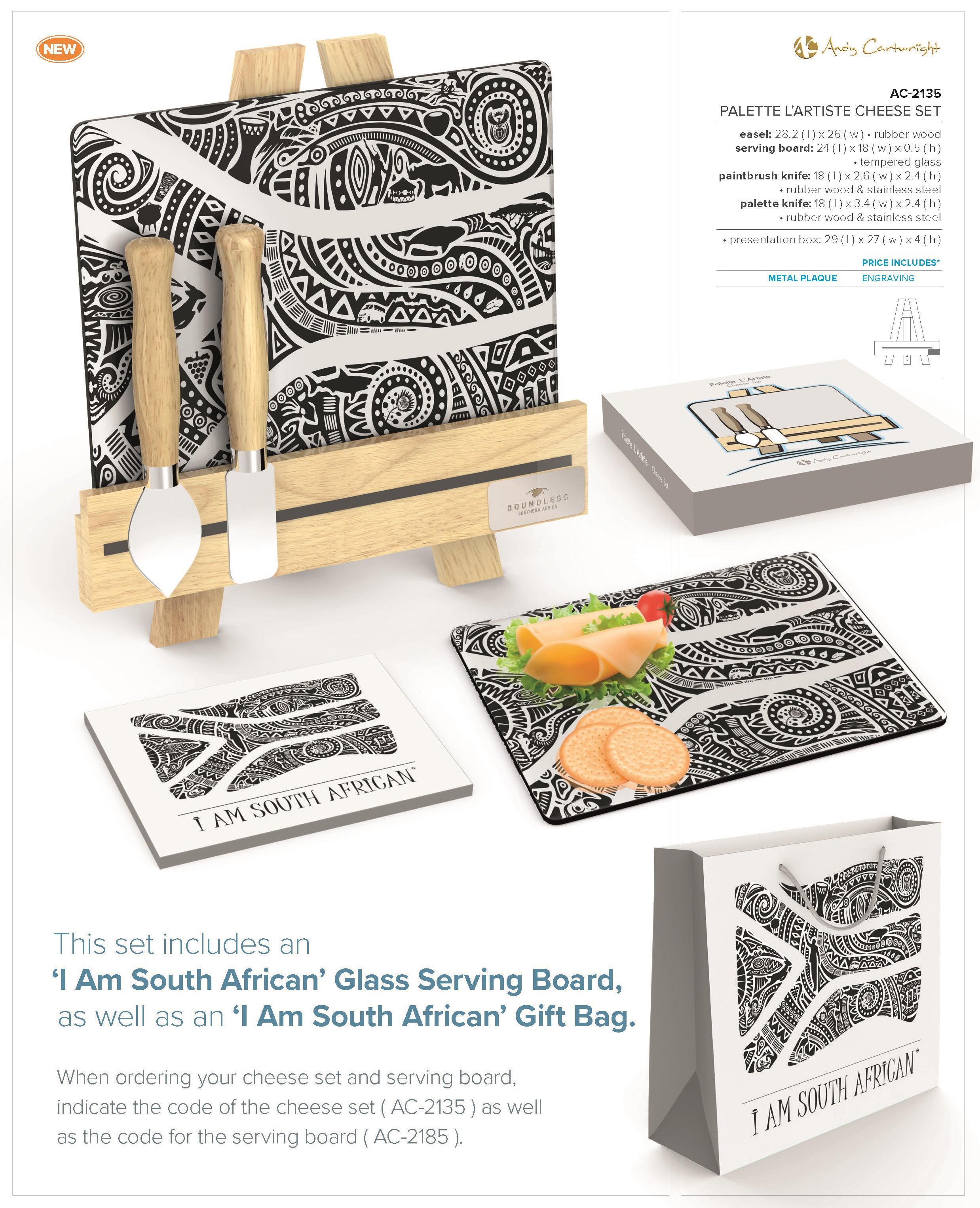 Andy Cartwright Palette L’artiste Cheese Set