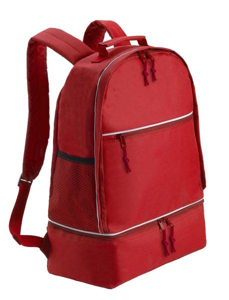 Sports Backpack With Zipper Shoe Bag