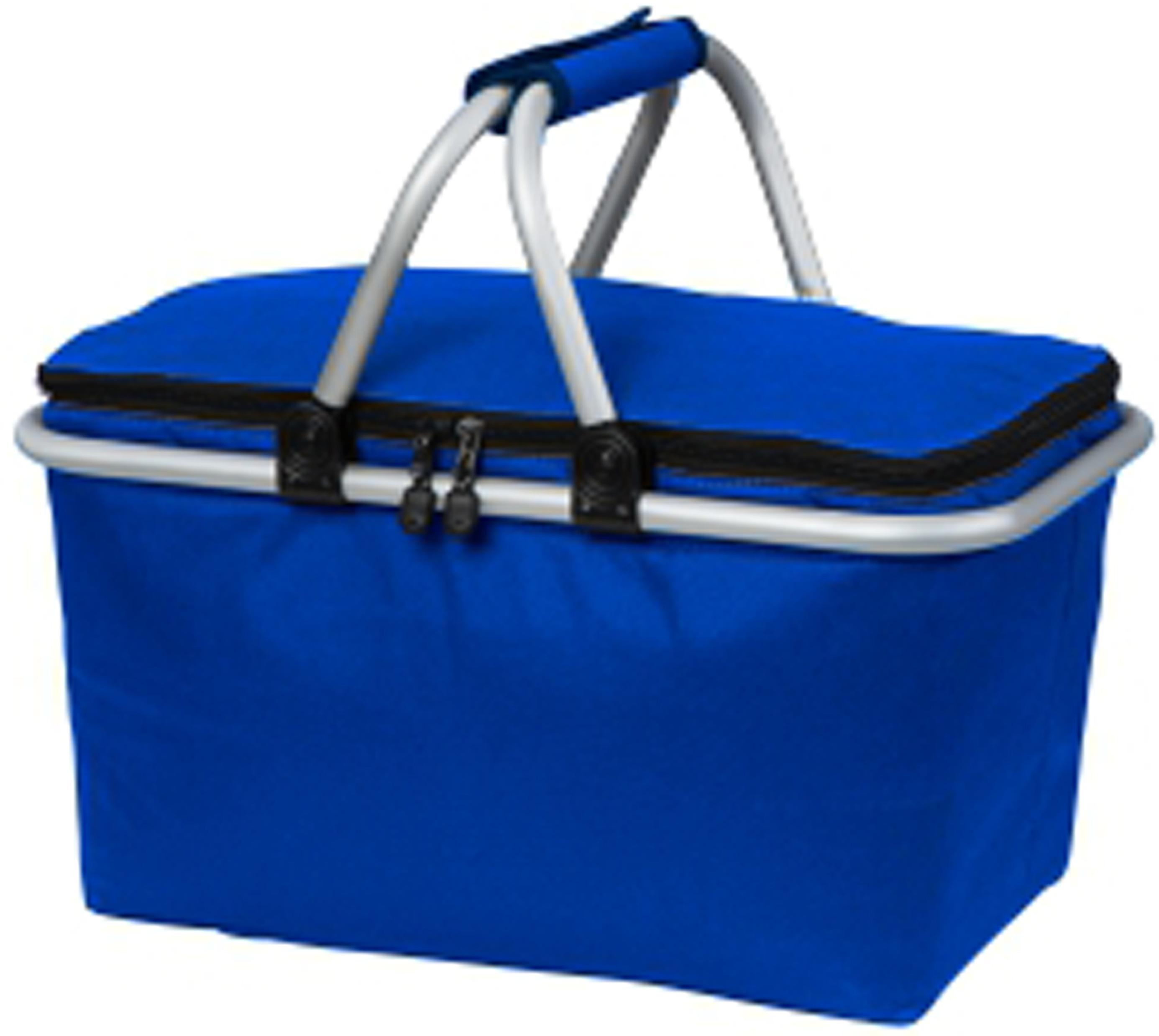 Insulated Shopping/picnic Basket - Aluminium Frame *no Further Discounts Applicable*