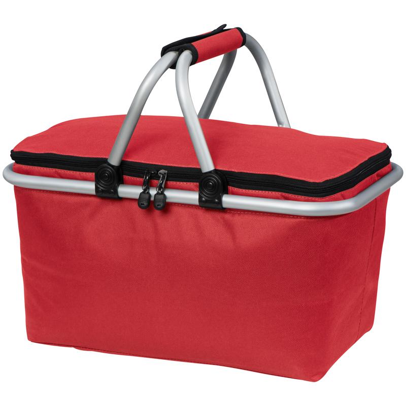 Insulated Shopping/picnic Basket - Aluminium Frame *no Further Discounts Applicable*