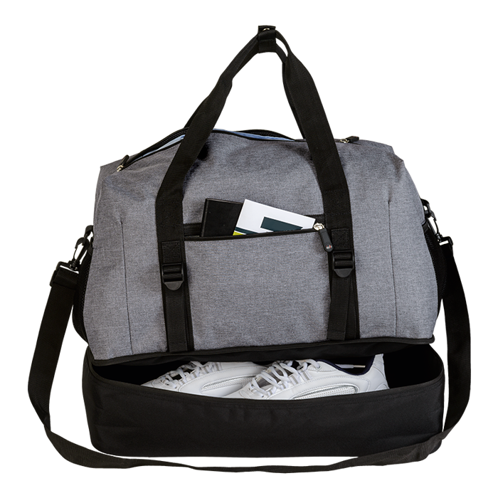 In0012 - Melange Double Decker Duffel Bag