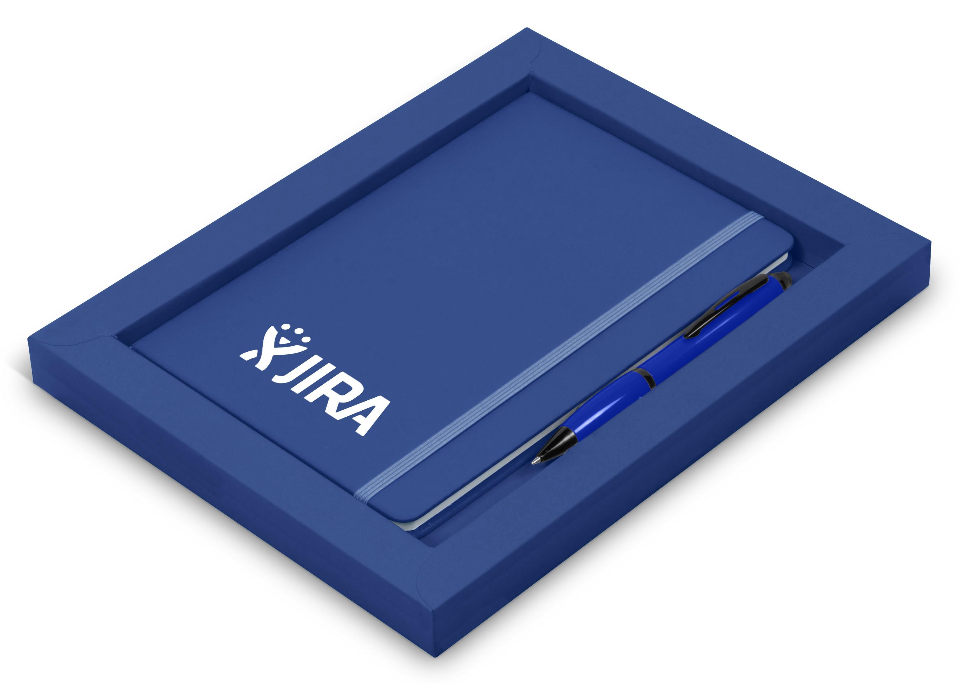 Giftsets | Omega Notebook Gift Set - Blue Only - 1