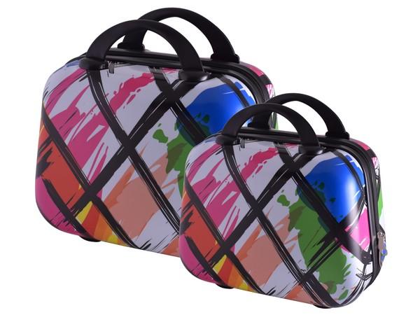 Modern Art Vanity Case Set [of 2]