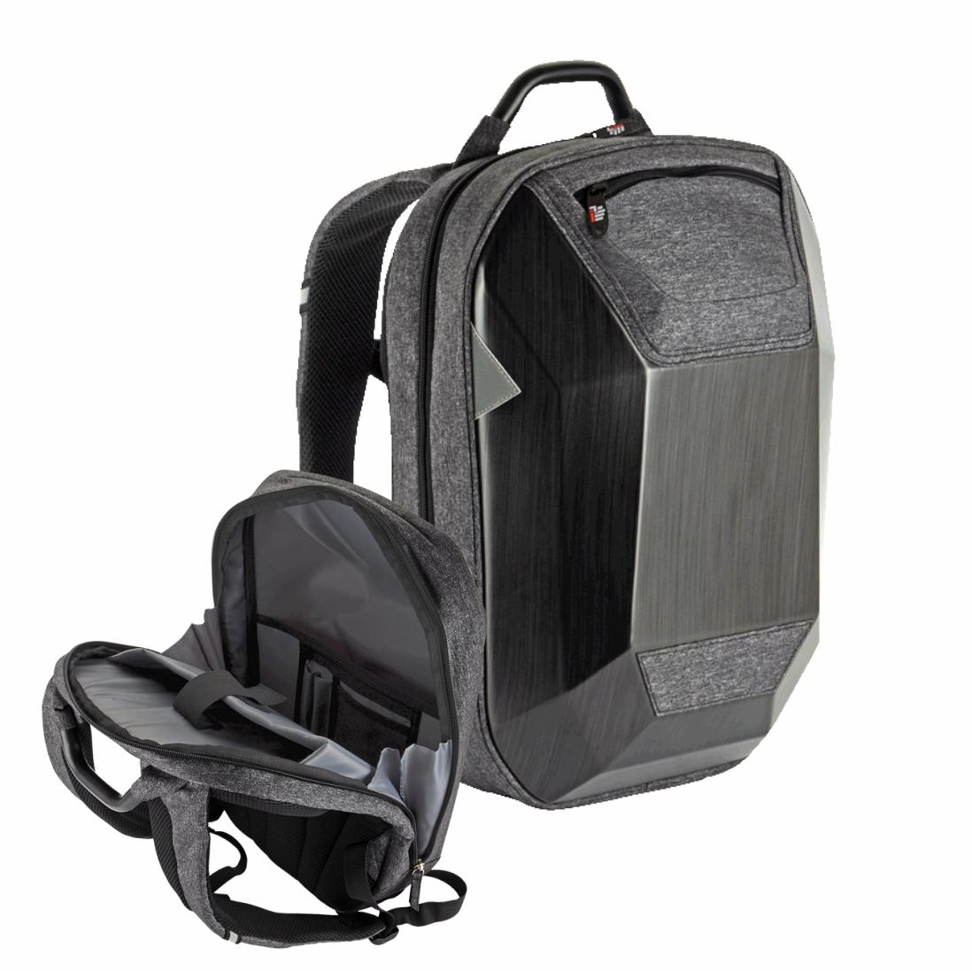Ind525 - Hard Shell Protective Tech Backpack
