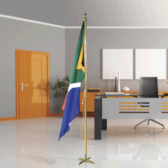 Indoor Flag Pole And Base