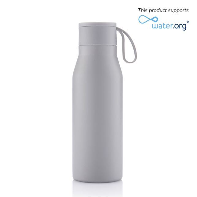 Nebra Hans Larsen Vacuum Insulated Water Bottle (grey)