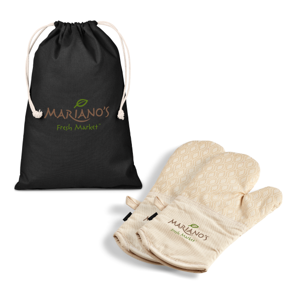 Serendipio Tanoreen Oven Glove Pair - Natural