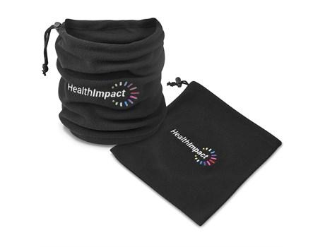 Snugg Neck Warmer & Beanie - Black
