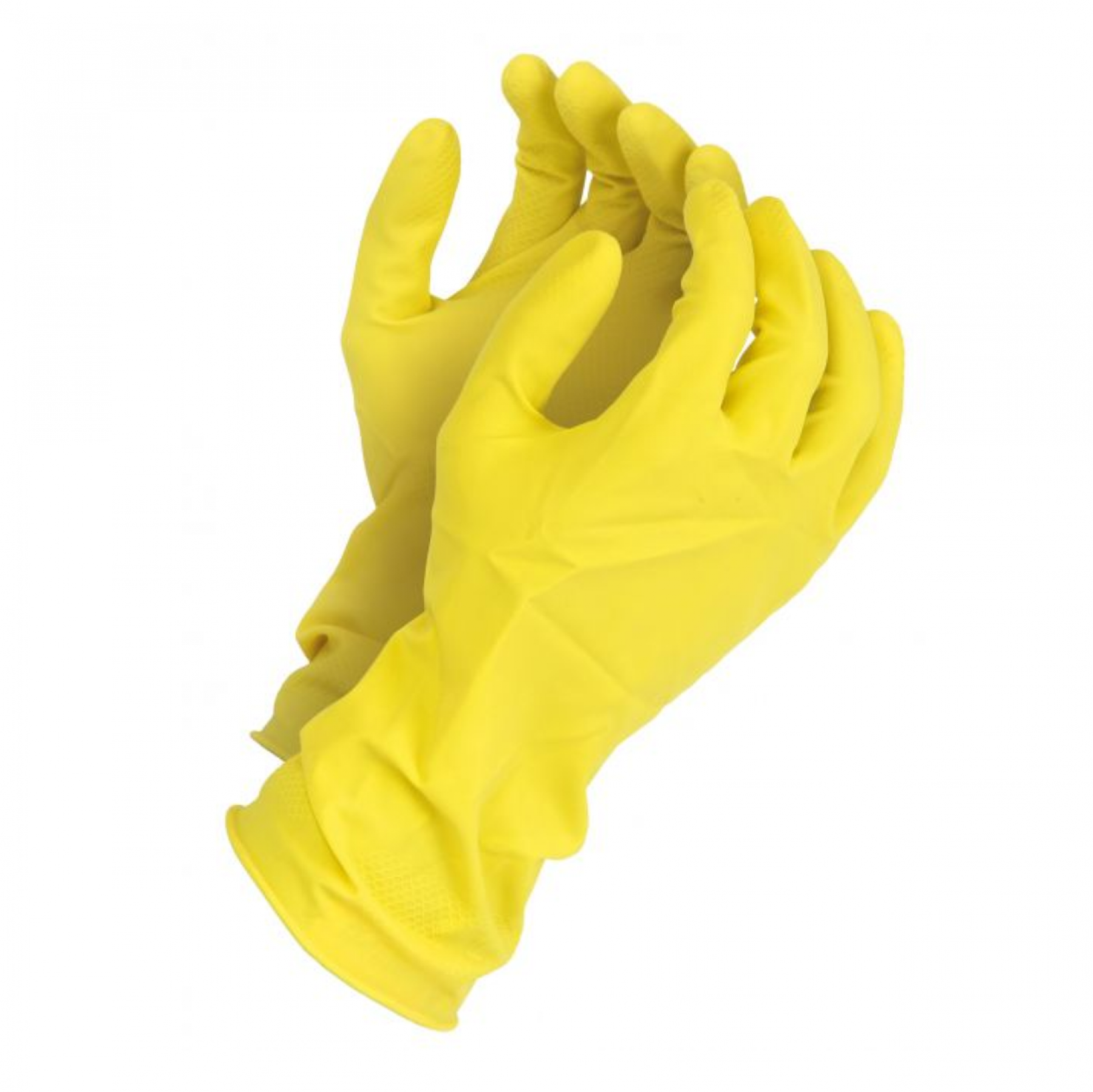 Snow Lotus Yellow, Household Gloves, Medium