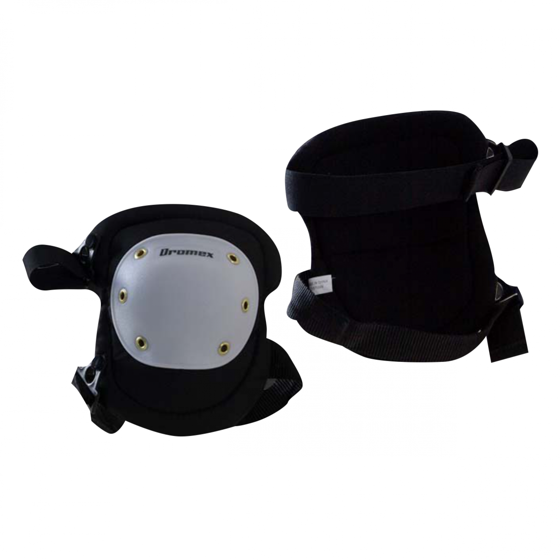 Knee Pad - Hard Plastic Wear Pad, Dual Straps