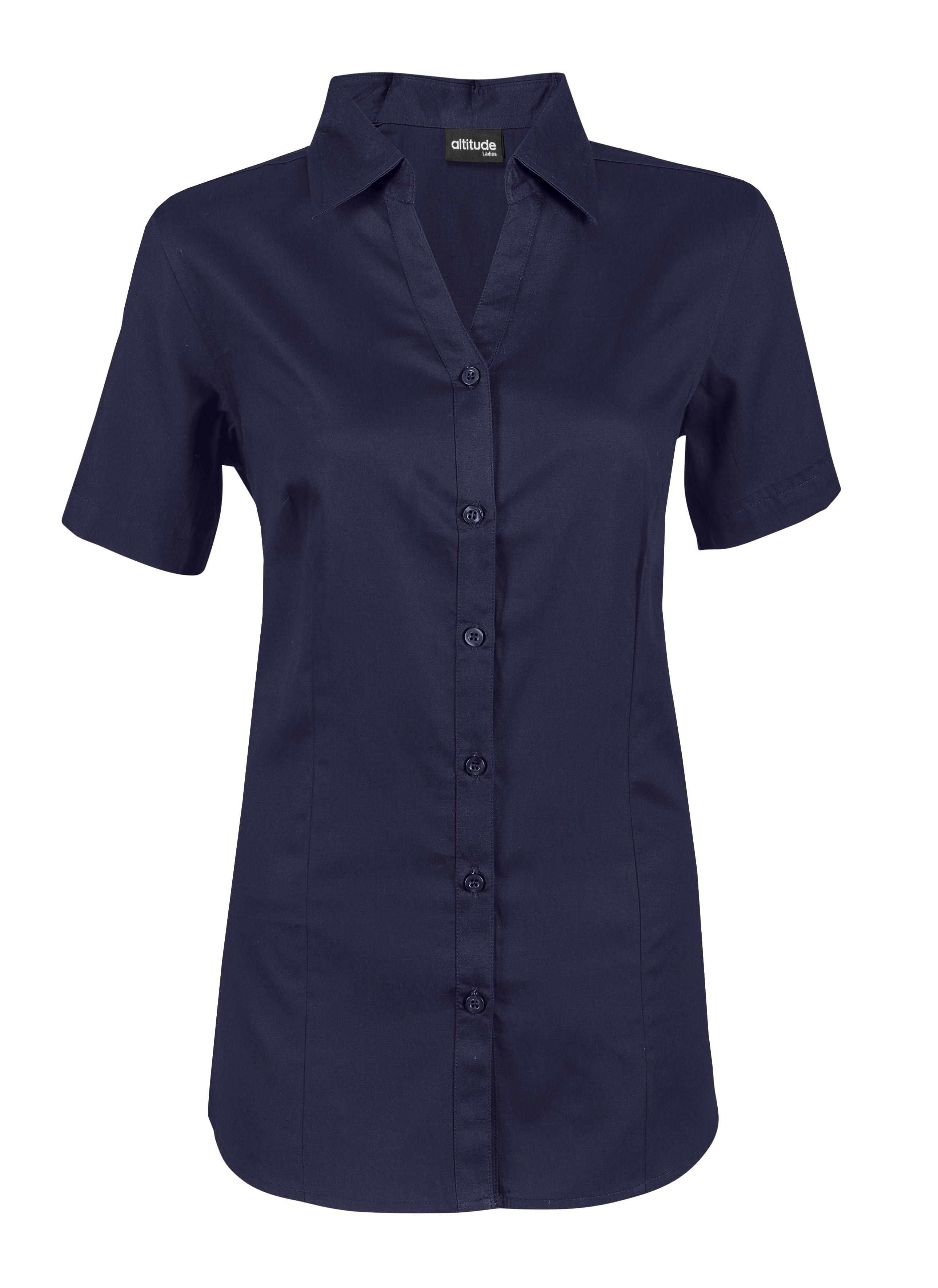 Ladies Short Sleeve Seattle Twill Shirt