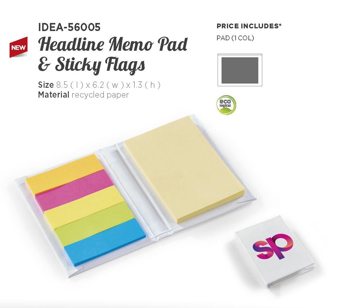 Headline Memo Pads And Sticky Notes