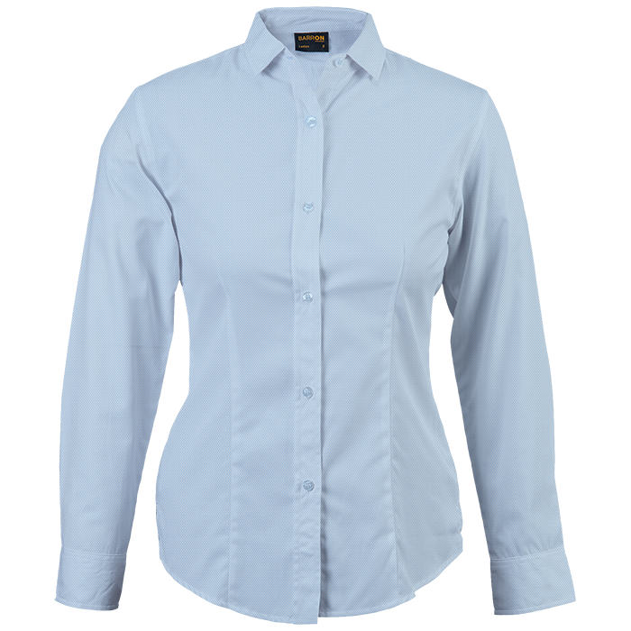 Ladies Clayton Blouse Shirt Short Sleeve (ll-cla) - 2